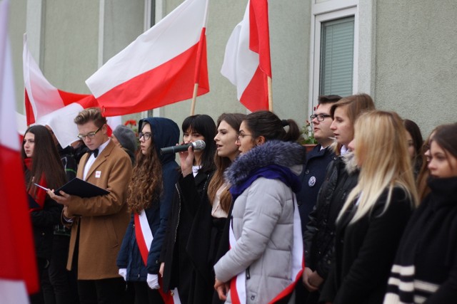 Występ uczniów I Liceum Ogólnokształcącego im. Tadeusza Kościuszki