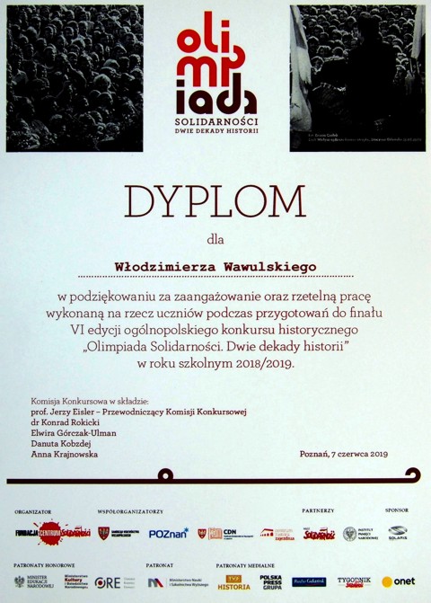 dyplom, włodzimierz