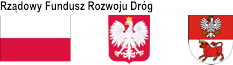 logo Rządowy Fundrusz Rozwoju Dróg, powiat bielski