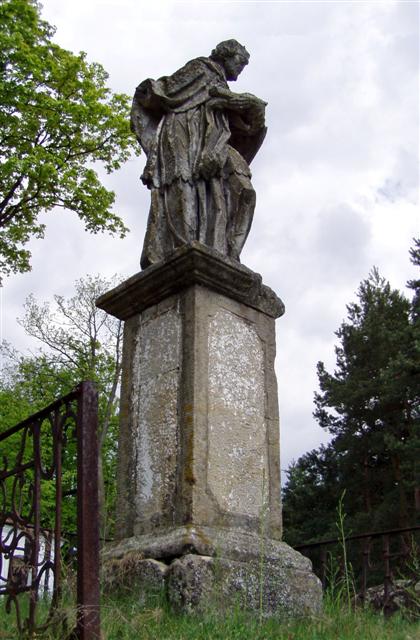 zdjęcie: Figura św. Jana Nepomucena, XVII w. – Szczyty Dzięciołowo