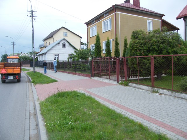 zdjęcie: Ścieżka rowerowa, Bielsk Podlaski, ul. Ogrodowa – 1 km