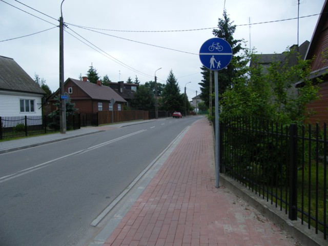 zdjęcie: Ścieżka rowerowa, Bielsk Podlaski, ul. Wyszyńskiego, ul. Studziwodzka; ul. Brańska – 3 km