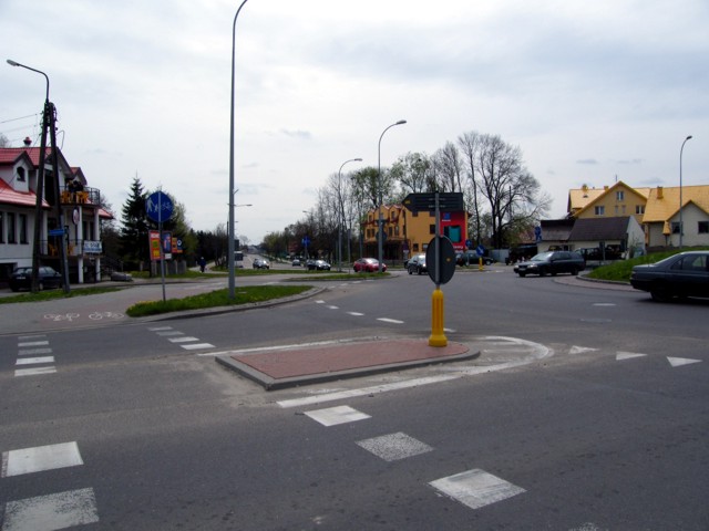 zdjęcie: Ścieżka rowerowa, Bielsk Podlaski, ul. Białostocka, al. Piłsudskiego – 6 km