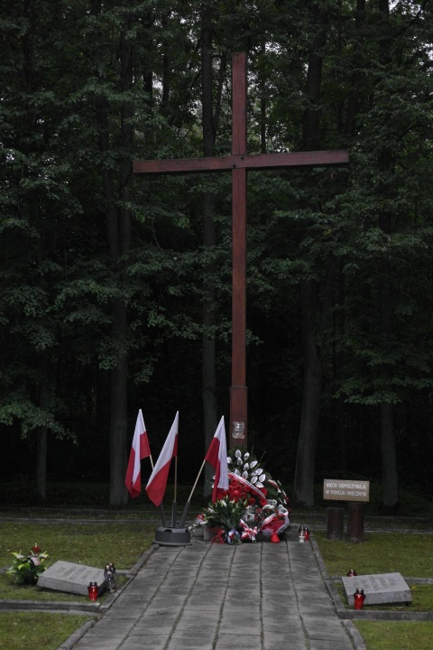 zdjęcie: 73. rocznica mordu w Lesie Pilickim