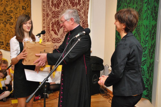 zdjęcie; Dzień Papieski w Muzeum w Bielsku Podlaskim