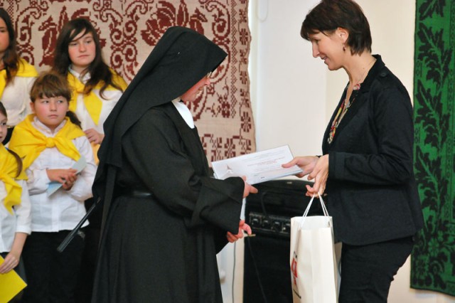 zdjęcie; Dzień Papieski w Muzeum w Bielsku Podlaskim