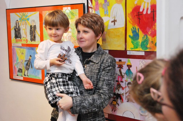 zdjęcie; Dzień Papieski w Muzeum w Bielsku Podlaskim