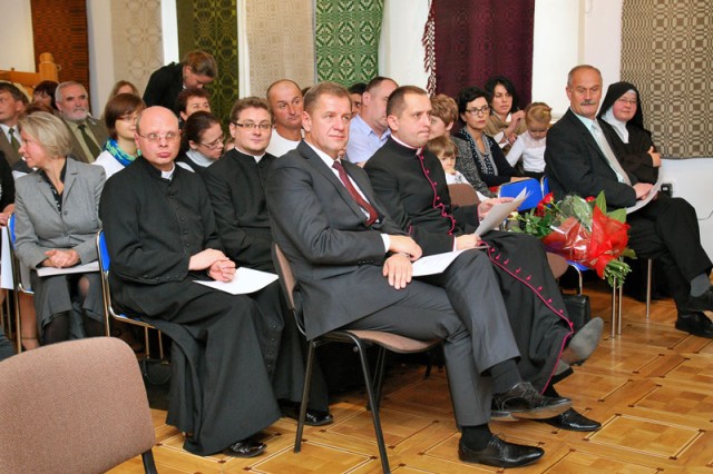 zdjęcie; Dzień Papieski w Muzeum w Bielsku Podlaskim